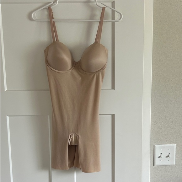 SPANX Suit Your Fancy Nude Shapewear Bodysuit